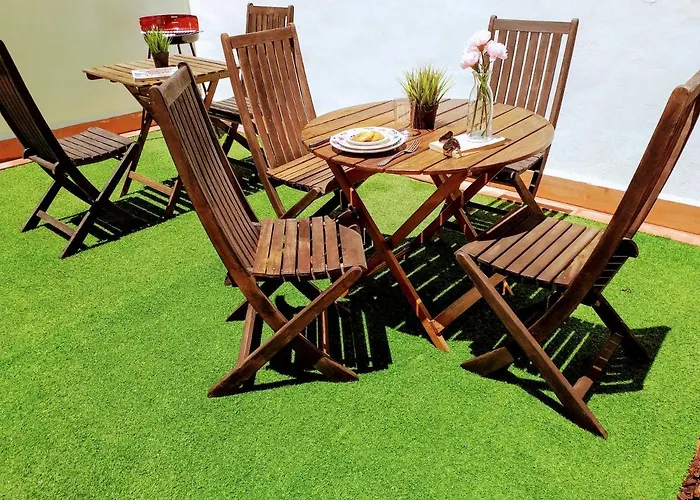 Large Apartment With Large And Sunny Terrace - Garden & Outdoor Gym , Alicante Center